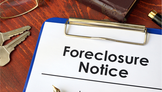 foreclosure notice